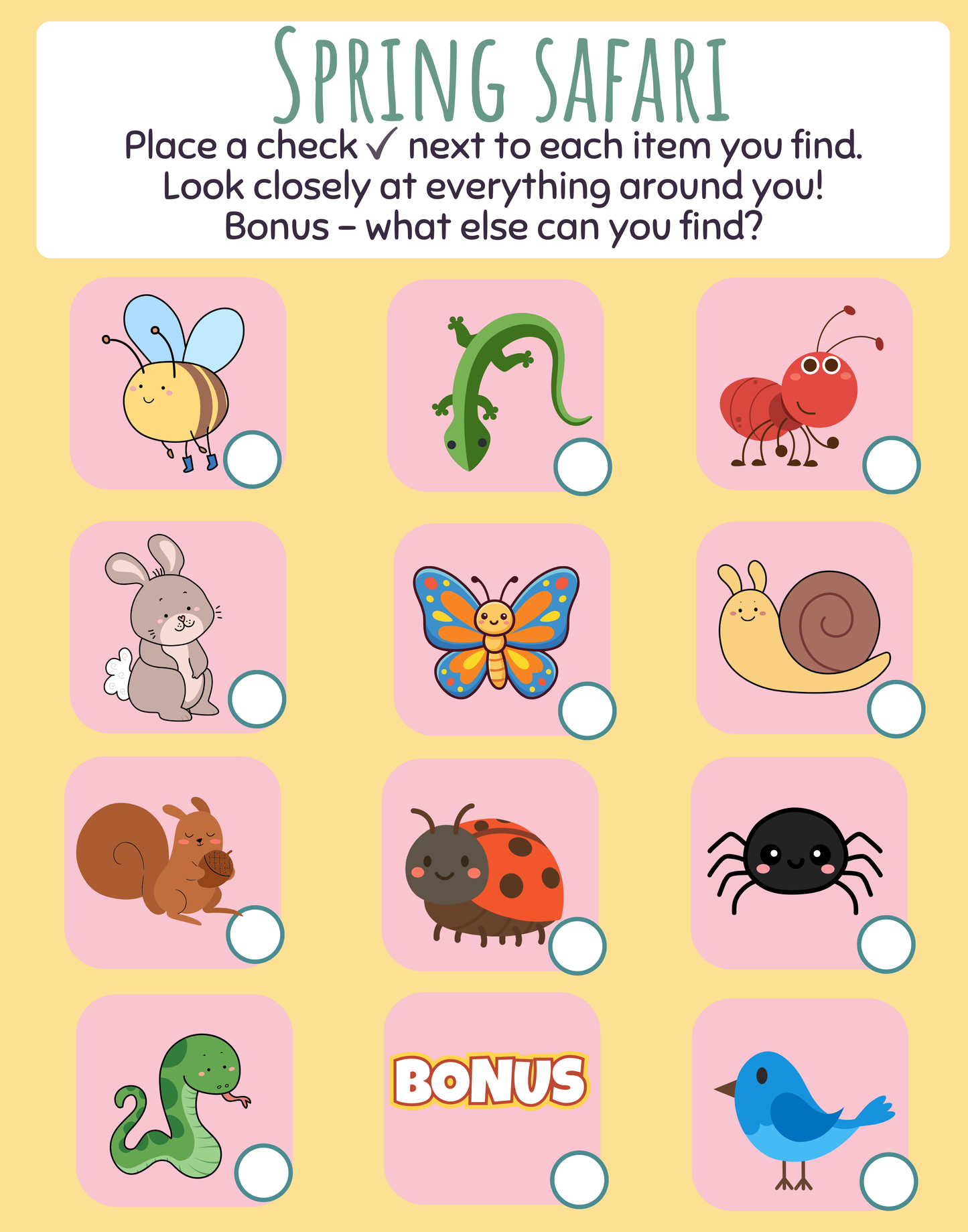 Spring Safari Nature Game - Download