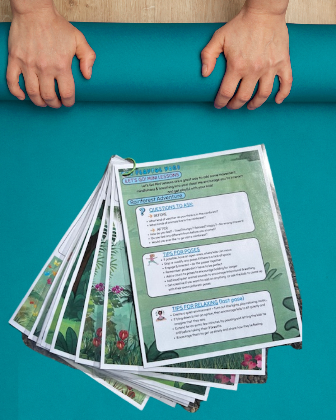 Let's Go! Mini Lessons - Interactive Yoga Stories