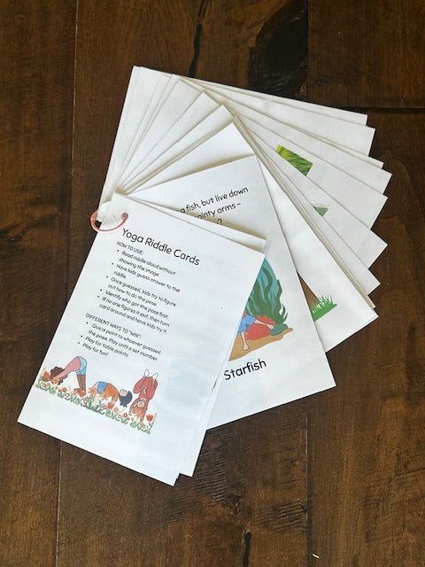 Yoga Riddle Cards