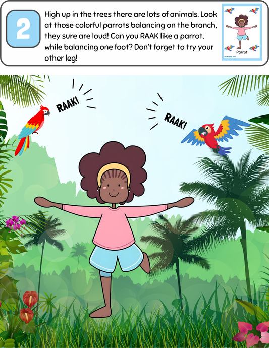 Let's Go! Mini Lessons - Interactive Yoga Stories